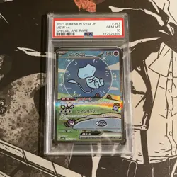 Pokemon Japanese Bubble Mew Ex Sar 347/190 Shiny Treasure PSA 10 - Image 1