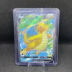 Pokemon Dragonite V 076/078 Full Art Ultra Rare Pokemon GO NM Unplayed - Image 5