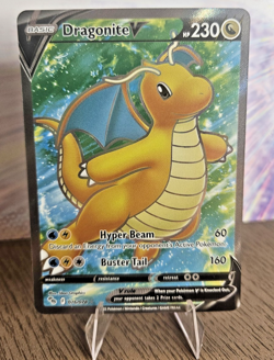 Dragonite V (Full Art) 076/078 Pokemon GO Ultra Rare NM - Image 1