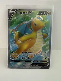 Dragonite V | 076/078 | Pokemon Go | FULL ART | MINT | Pokemon Card - Image 1