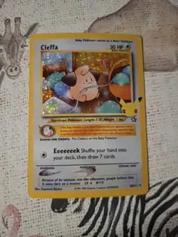 Cleffa 20/111 Celebrations: Classic Collection Pokemon Card TCG NM - Image 1