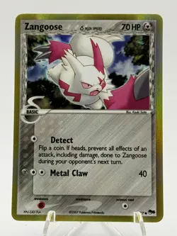 Zangoose 15/17 POP Series 5 English Pokemon Card TCG - NM - Image 1