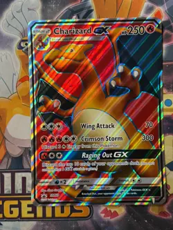Charizard GX SM60 JUMBO Pokemon Card Oversized PROMO HOLO ULTRA RARE Shiny NM - Image 1