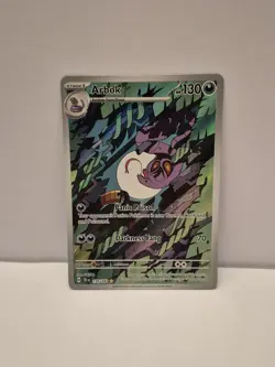 Pokemon Arbok Holo Illustration Card 176/162 Temporal Forces NM - Image 1