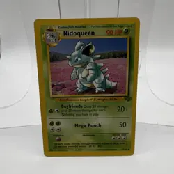 Pokemon Nidoqueen Jungle Rare Regular 23/64 Stage 2 HP90 English Card - Image 1