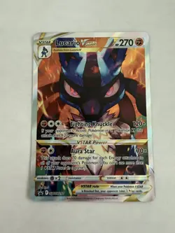 Lucario VSTAR SWSH291 SWSH: Sword & Shield Promo Cards Holo - Image 1