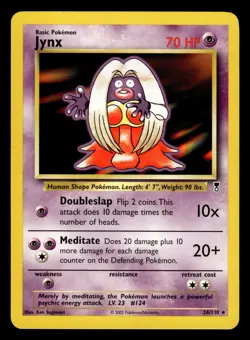 Jynx 26/110 Rare Legendary Collection Pokemon Card - Image 1