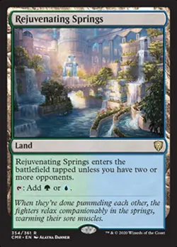 Rejuvenating Springs -Foil Near Mint MTG Commander Legends - Image 1