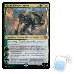 AJANI, SLEEPER AGENT (192) Dominaria United DMU Planeswalker Magic MTG MINT CARD - Image 1