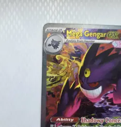 Mega Gengar EX 284/217 SIR Pokemon Ascended Heroes 🔥 Clean Card - Image 4