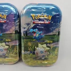 Pokemon Ascended Heroes Mega Evolution Mini Tins Lot of 2 Brand New Sealed TCG - Image 3