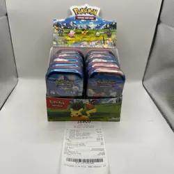Ascended Heroes X10 Mini Tins /2 Full Art Sets New Sealed Pokemon TCG Display - Image 1