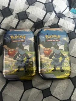 Pokemon TCG Ascended Heroes Mini Tins 2 Booster Packs New And Factory Sealed - Image 1