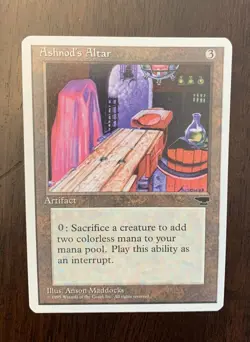 MTG - Ashnod's Altar - Chronicles - Magic The Gathering 1995 - NM/M Unplayed - Image 1