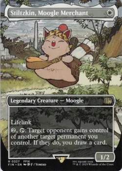 Stiltzkin, Moogle Merchant Extended Art - Final Fantasy - 433 NM - Image 1