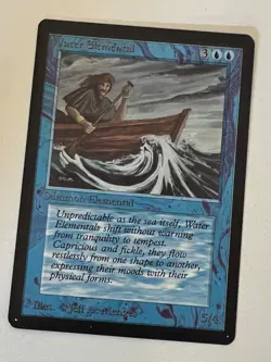 Magic the Gathering MTG Water Elemental Beta NM Playset (4) (Beta Bob) - Image 3