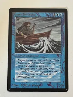 Magic the Gathering MTG Water Elemental Beta NM Playset (4) (Beta Bob) - Image 5