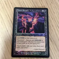 MTG Cabal Ritual TOR Foil English from japan - Image 1