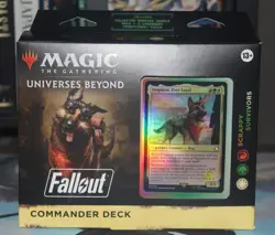 Fallout Commander Deck - Scrappy Survivors - Magic: The Gathering - New/Sealed - Image 1