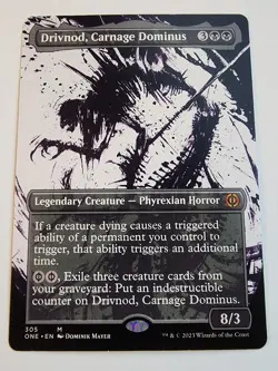 Drivnod, Carnage Dominus (Showcase) Phyrexia: All Will Be One Regular - Image 1