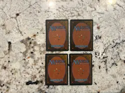 Mtg Serra Angel x4 - Magic the Gathering Serra Angel Revised 4th Playset Played - Image 2