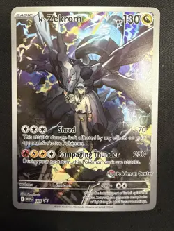 Ascended heroes PKC Promo ETB Pokemon Center Stamp N’s Zekrom MEP 031 x1 Sealed - Image 1