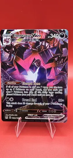 Pokemon TCG Lost Origin TG22/TG30 Eternatus VMAX Holo NM - Image 1