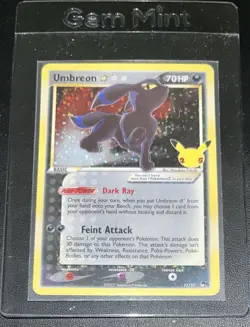 Umbreon Gold Star 17/17 - Celebrations Pokemon - Image 1