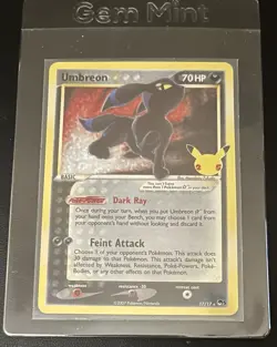Umbreon Gold Star 17/17 - Celebrations Pokemon - Image 3