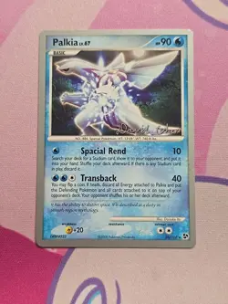 Palkia 26/106 Rare Pokemon 2009 World Championships David Cohen LP - Image 1