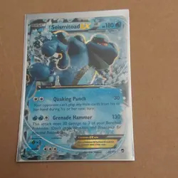 Pokemon Seismitoad EX Ultra Rare Holo XY Furious Fists 20/111 180 HP English - Image 1
