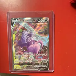 Pokemon Galarian Slowking V 220 HP Ultra Rare Full Art Holo Chilling Reign 179/… - Image 1