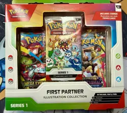 Pokemon TCG First Partner Illustration Collection Series 1 Box New Sealed - Image 1