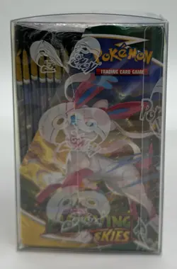 Pokemon TCG Sword & Shield Evolving Skies Booster Box SEALED w/Protector - Image 3