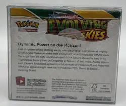 Pokemon TCG Sword & Shield Evolving Skies Booster Box SEALED w/Protector - Image 4