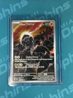 Paldean Tauros Pokemon Paldea Evolved 218/193 Near Mint - Image 1