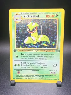 Victreebel 14/64 Pokemon Jungle Holo 1st Edition - Image 1