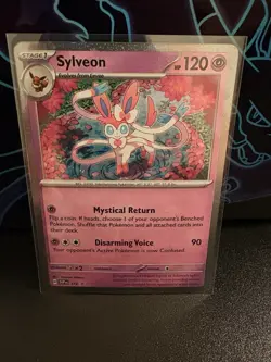 SYLVEON (COSMOS HOLO) 172 Scarlet & Violet Promo P Holo Pokemon TCG NM - Image 1