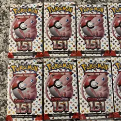 Pokemon TCG 151 Booster Pack Lot x20 Factory Sealed Packs ENGLISH SNV - Image 2
