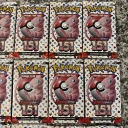 Pokemon TCG 151 Booster Pack Lot x20 Factory Sealed Packs ENGLISH SNV - Image 3