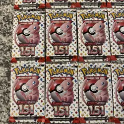 Pokemon TCG 151 Booster Pack Lot x20 Factory Sealed Packs ENGLISH SNV - Image 5