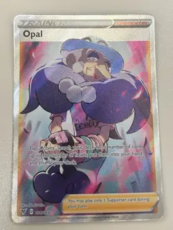 Opal (Full Art) 184/185 Ultra Rare - SWSH04: Vivid Voltage Pokemon TCG NM+ - Image 1