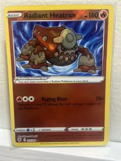 Radiant Heatran 27/189 Ultra Rare Astral Radiance Pokemon TCG Near Mint - Image 1
