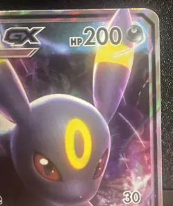 Pokemon 80/149 UMBREON GX Ultra Rare Sun & Moon Full art pack fresh NM/MT - Image 3