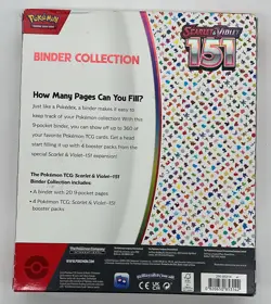 Pokemon TCG Scarlet & Violet 151 MEW EN Binder Collection Box SEALED NEW - Image 2