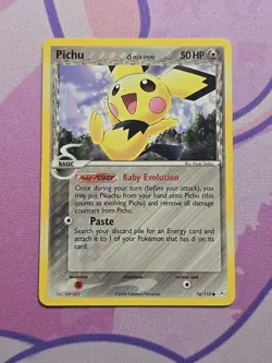 Pokemon Pichu Delta Species Holon Phantoms 76/110 Raw English Pokemon LP - Image 1
