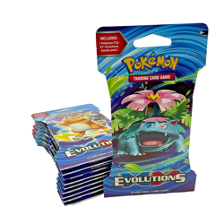 Lot of (10) Pokemon TCG XY Evolutions Sleeved Booster Packs SEALED NEW - Image 1