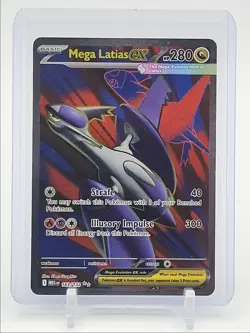 MEGA LATIAS EX 2025 POKEMON MEGA EVOLUTION ULTRA RARE 163/132 Q5537 - Image 1