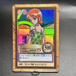 Nami 2000 C151 One Piece Carddass Hyper Battle Holo Japanese Vintage Bandai - Image 3