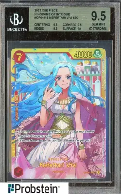 2023 One Piece #OPO4118 Kingdoms of Intrigue Nefertari ViVi SEC BGS 9.5 - Image 1